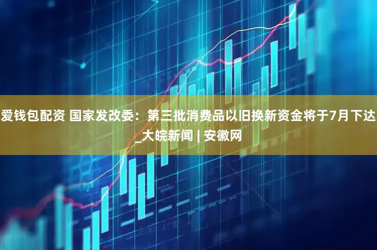 爱钱包配资 国家发改委：第三批消费品以旧换新资金将于7月下达_大皖新闻 | 安徽网